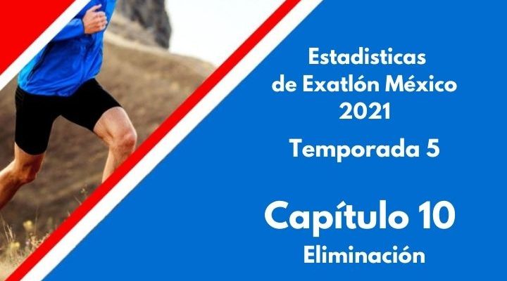 Estadísticas de Exatlón México 2021, Temporada 5, Capítulo 10, Eliminación, Domingo 29 de agosto 2021