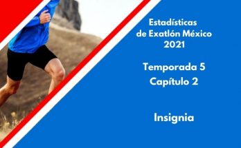 Estadísticas de Exatlón México 2021, Temporada 5, Capítulo 2, Insignia del Exatlón, Martes 17 de agosto 2021