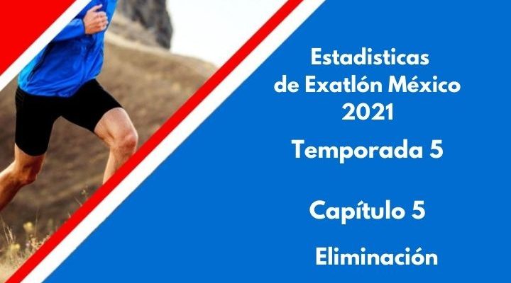 Estadísticas de Exatlón México 2021, Temporada 5, Capítulo 5, Eliminación, Domingo 22 de agosto 2021