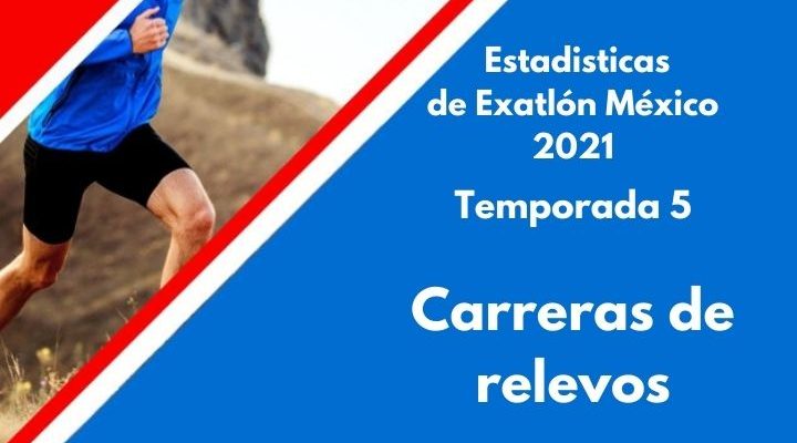 Carreras de relevos Exatlón México 2021 lista, Temporada 5, Guardianes vs Conquistadores.