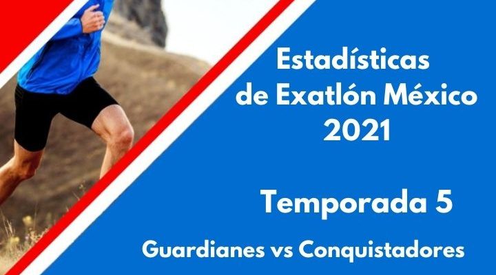 extadisticas de exatlon méxicó 2021, temporada 5